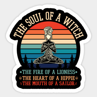 Yoga Serenity: Balance, Mindfulness, and Inner Peace Sticker